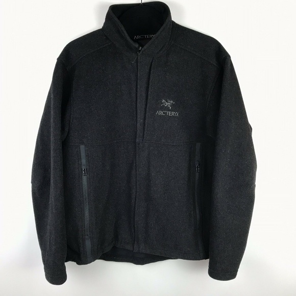 Arc'teryx Other - Arc'teryx Wool Cashmere Gray Full Zip
